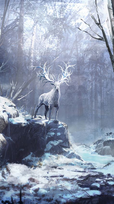 Winter Elk Wallpapers - Top Free Winter Elk Backgrounds - WallpaperAccess