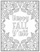 Fall Coloring Pages For Adults A Relaxing And Creative Escape sketch template