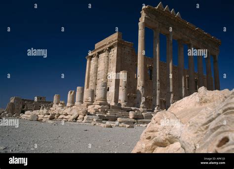 The Temple of Bel, Palmyra, Syria Stock Photo - Alamy