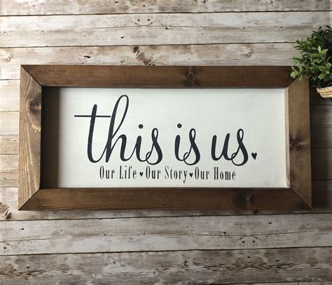 Excited to share this item from my #etsy shop: This is us, farmhouse home decor, modern ...