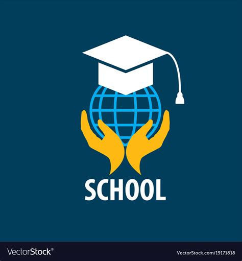 Logo school Royalty Free Vector Image - VectorStock