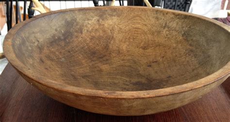 Antique Hand turned wooden dough bowl | Dough bowl, Wooden dough bowl, Bowl