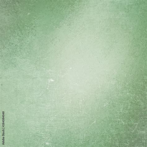 faded green background with white texture, distressed old grunge textured paper with dark green ...