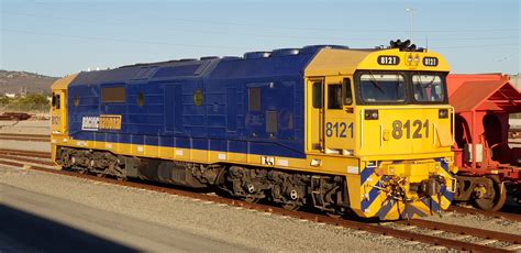 Pacific National’s 8121 sitting at Perth Freight Terminal Kewdale on the 18th May 2018