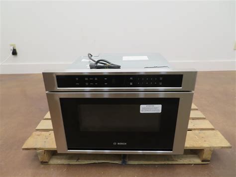 Bosch 800 Serie 24" Built-in Microwave Drawer HMD8451UC Glass Touch ...