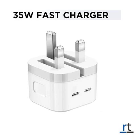 Apple 35W Dual USB-C Port Compact Power Adapter | RARO Tech