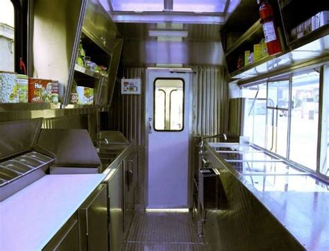 Practical food truck interior decor ideas. #FoodTruck #TruckInterior ...