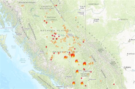 Wildfires Across British Columbia Force Evacuations; Horses Turned ...