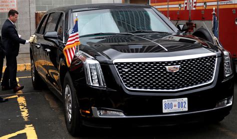 New GM-built 'Beast' presidential limo makes Trump debut