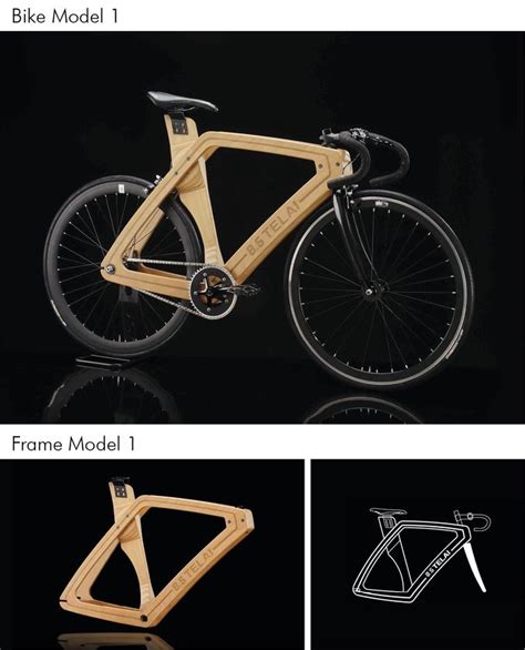 Custom made wooden bike. Designed and built in Italy. Light-weight and ...