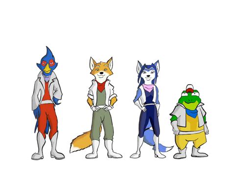 Team Star Fox by DarthCraftus on DeviantArt