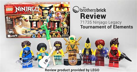 LEGO Ninjago Legacy 71735 Tournament of Elements [Review] - The Brothers Brick | The Brothers Brick