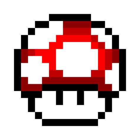 Mario Mushroom Pixel