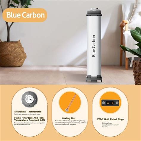 China Oscillating Digital Ceramic Tower Heater For Home With Adjustable Thermostat Timer And ...