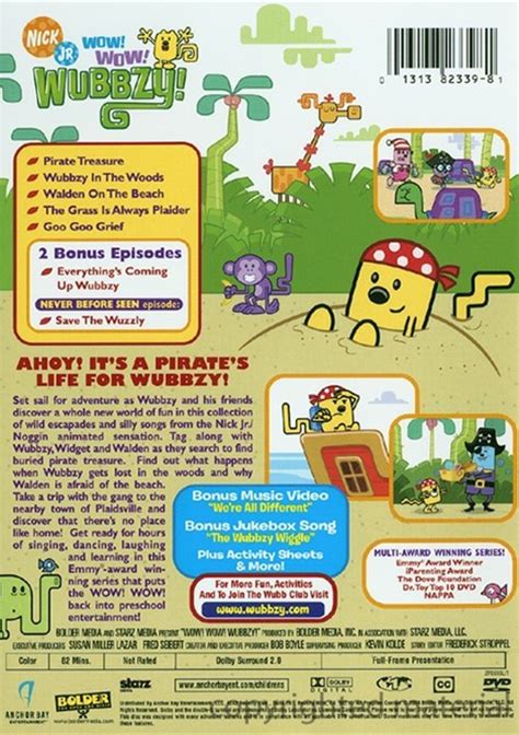 Wow! Wow! Wubbzy!: Pirate Treasure (DVD 2009) | DVD Empire