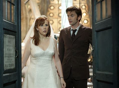 6. Donna the Runaway Bride on Doctor Who from The 19 Most Horribly Horrible TV Weddings of All ...