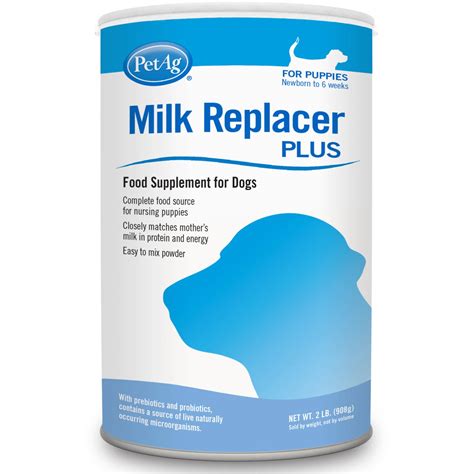 Pet-Ag Milk Replacer Plus Powder for Puppies, 32 oz. - Walmart.com - Walmart.com