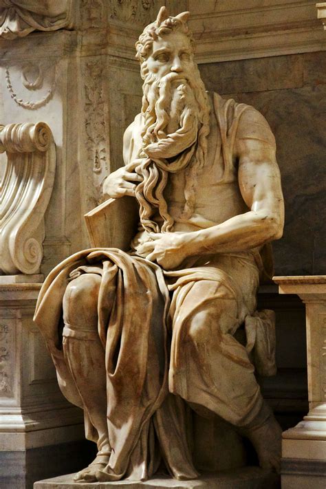 Michelangelo Moses | Renacimiento escultura, Esculturas, Pintura y ...