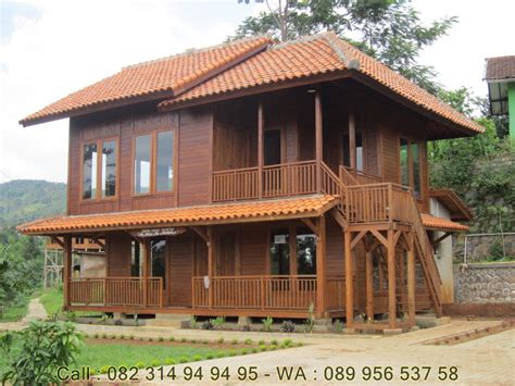 Rumah Kayu Minimalis 2 Lantai | Rumah Kayu Minimalis Sederhana