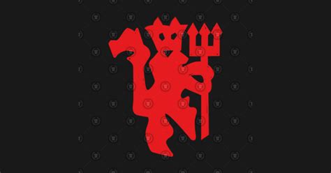 Red devils - Manchester United - Sticker | TeePublic