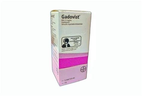 Liquid Gadovist 1mm0l Ml Syringe 10ml, For Hospital at Rs 3363/bottle ...