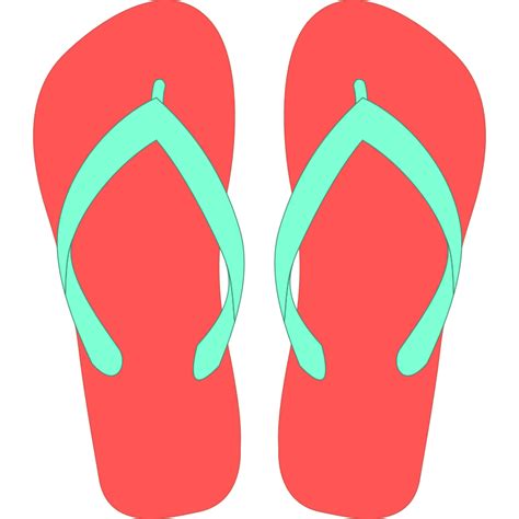 Flip flops clip art clothes clipart flip flops clipartcow – Clipartix