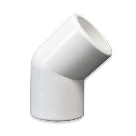 PVC 45 Degree Elbow, Size: 3/4 inch, for Water Pipes at Rs 80/piece in ...