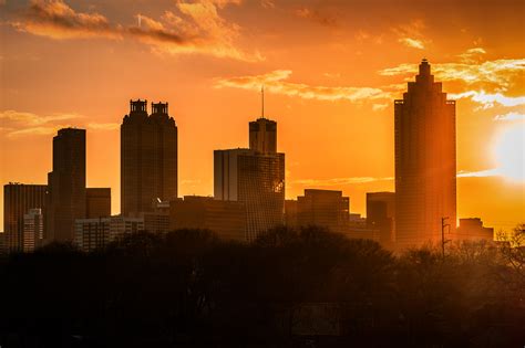 Atlanta Skyline | Behance