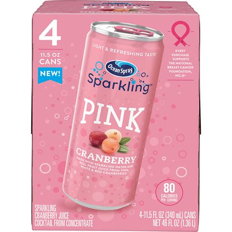 Ocean Spray Sparkling Pink Cranberry Juice | GotoLiquorStore