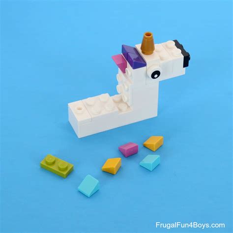 LEGO Unicorn Building Instructions - Frugal Fun For Boys and Girls