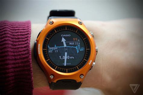 Casio's first smartwatch brings Android Wear outdoors - The Verge