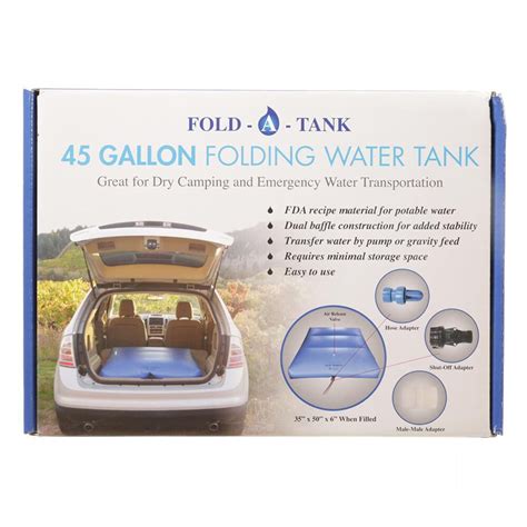 Portable RV Fresh Water Tank, 45 Gallon | Camping World