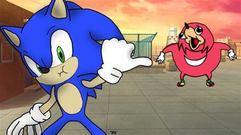 Sonic meets Ugandan Knuckles | Sonic the Hedgehog! Amino