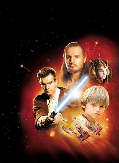 Star Wars Episode I - The Phantom Menace 1999 Digital Art by Geek N Rock