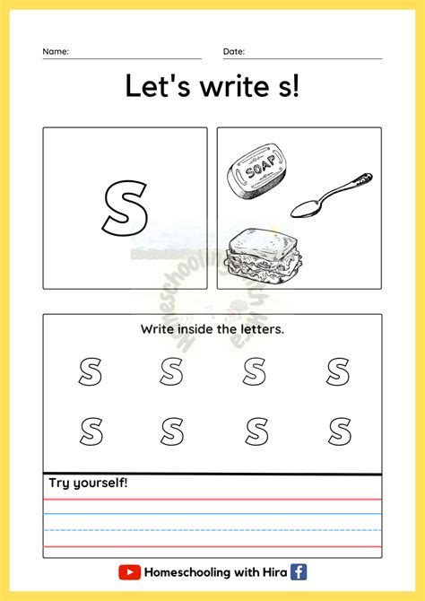 Jolly Phonics Worksheets – Home Schooling With Hira