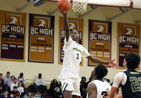 PHOTOS: Brockton's AJ Dybantsa, top recruit, plays in Massachusetts