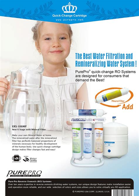 PurePro® Quick-Change Reverse Osmosis / Nanofiltration Water Filtration Systems