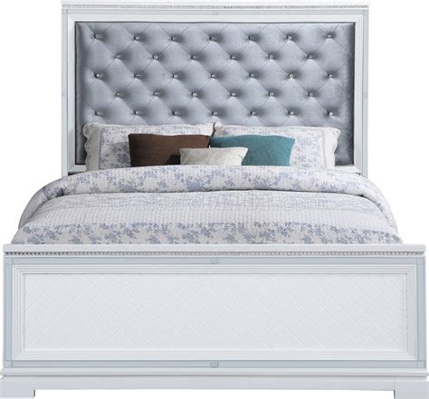 Eleanor Bedroom 223561 in White by Coaster w/Options