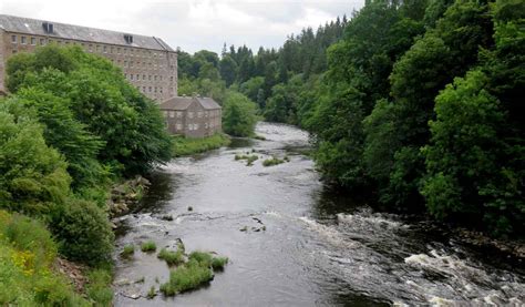 Alex and Bob`s Blue Sky Scotland: New Lanark. Falls of Clyde. Corra Linn. Bonnington Linn. A UK ...