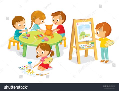 31,365 Kindergarten Art Class Images, Stock Photos & Vectors | Shutterstock