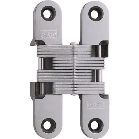 Soss #212 Invisible Hinge Bright Stainless 212SSUS32 | CabinetParts.com