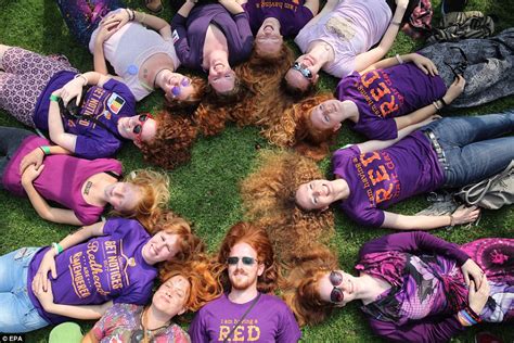 Thousands descend on Dutch city for International Redhead Day 'Roodharigendag' in Breda | Daily ...