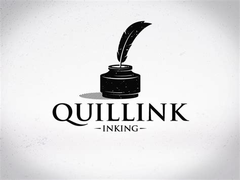 Quill Ink Logo by Alberto Bernabe on Dribbble