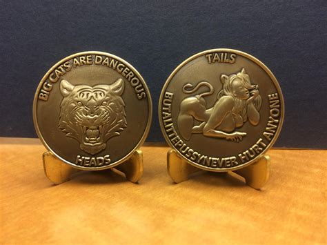 Head & Tails 4 Challenge Coin – Cartouche and Coin Shop