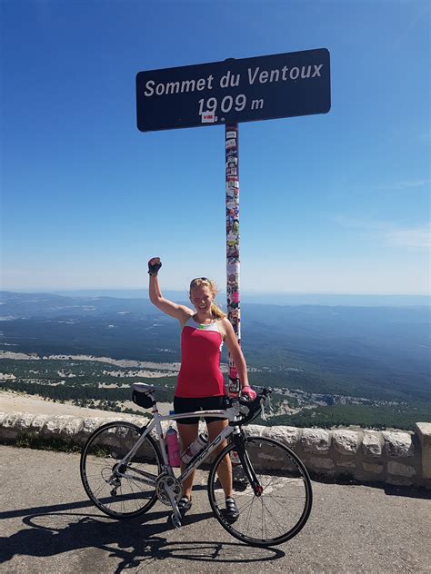 Cycling Mont Ventoux - on the top - Backpacking Like A Boss