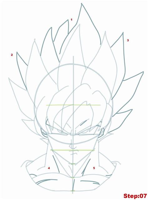 Goku Drawing Easy at GetDrawings | Free download