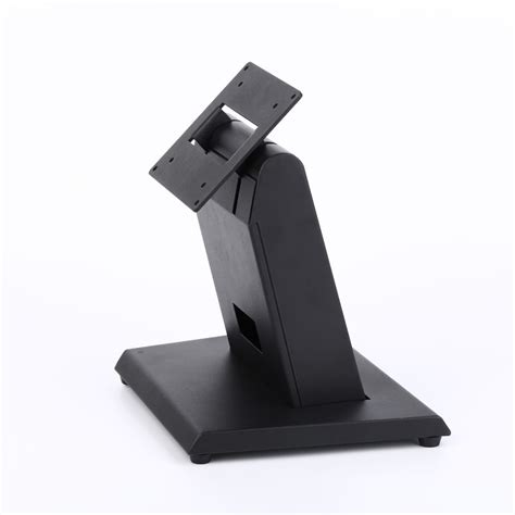 Black Adjustable Metal touch screen Monitor Stand For All In One Pos