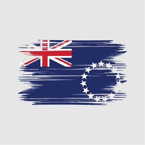 Cook Islands flag Design Free Vector 11383233 Vector Art at Vecteezy