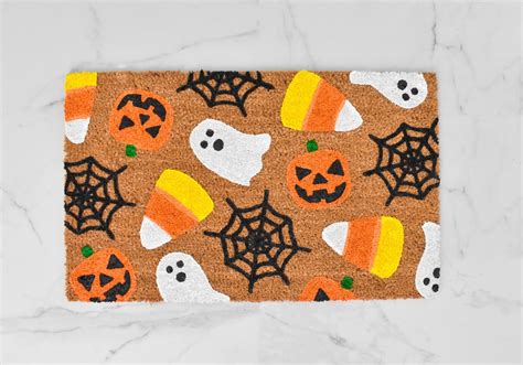 Halloween Doormat Autumn Doormat Welcome Mat Halloween - Etsy