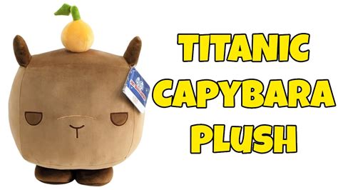 MORE TITANICS?? New Titanic Capybara Plush (Pet Sim X) - YouTube